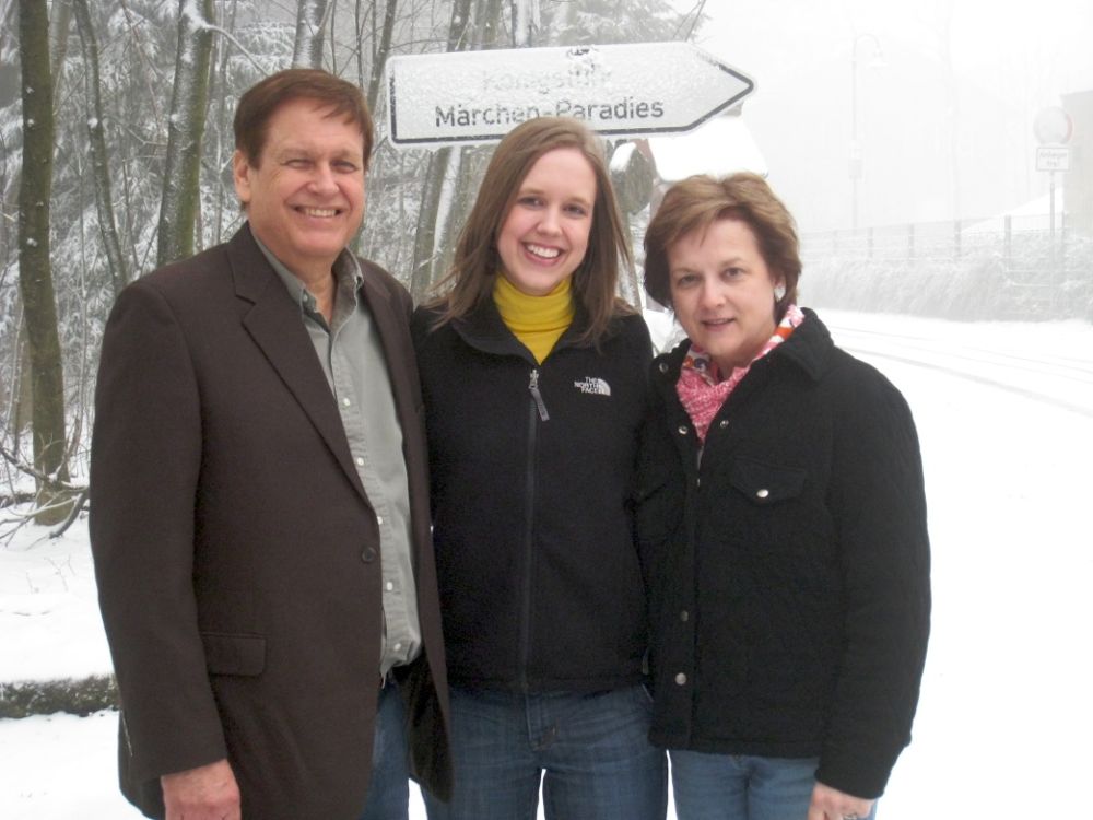 my dad, me and my mom